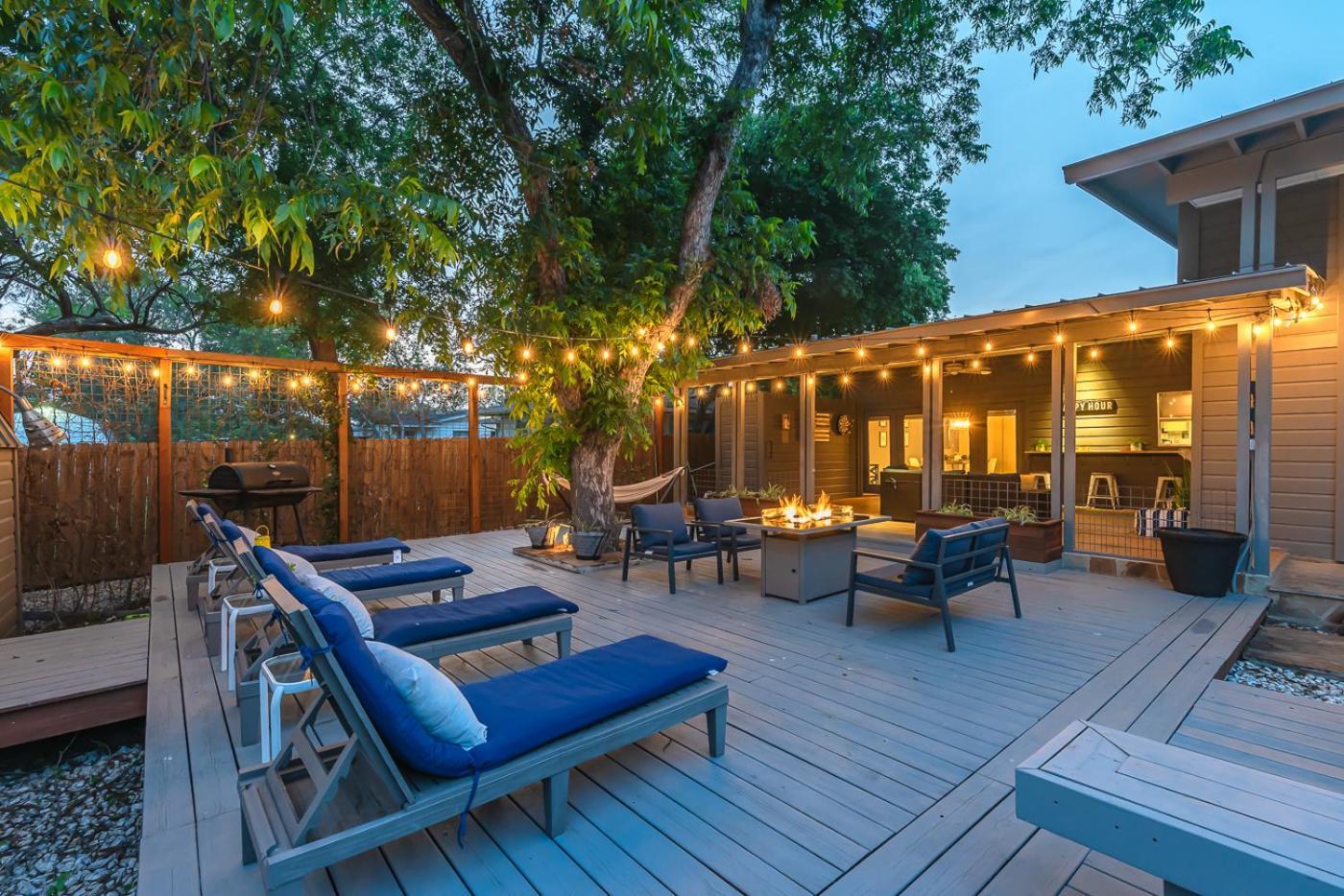 Serene Pool & Firepit In Stunning Home By Airport San Antonio Esterno foto