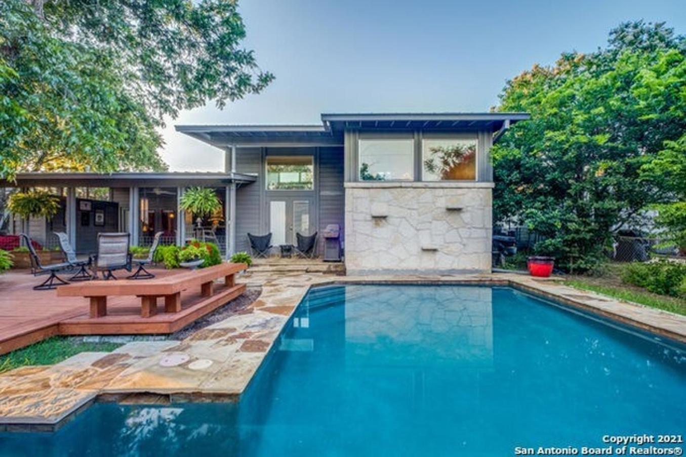 Serene Pool & Firepit In Stunning Home By Airport San Antonio Esterno foto